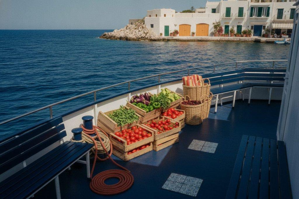 A delayed ferry, and nowhere to be