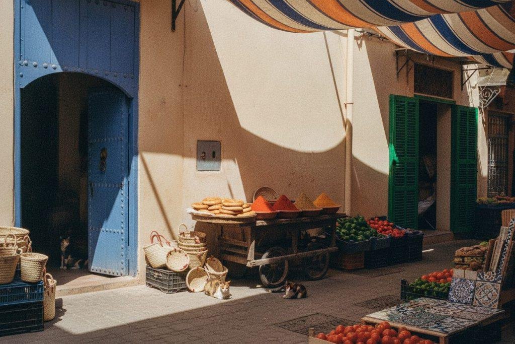 Marrakech before eight o'clock